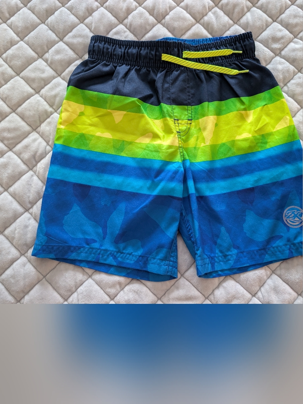 NWOT ZeroXposur Boys Swim Trunks, Size 5/6